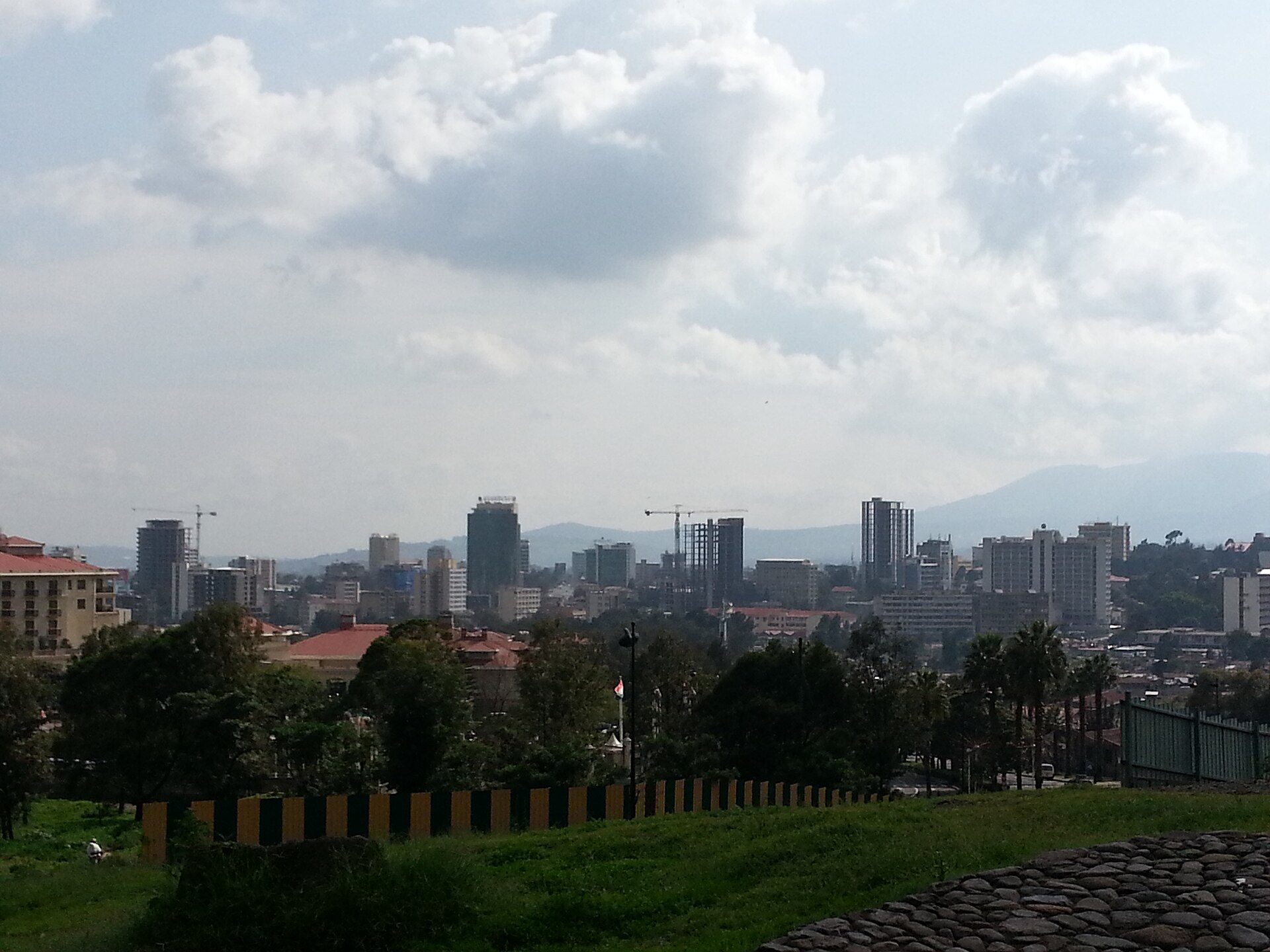 Addis Ababa cityscape