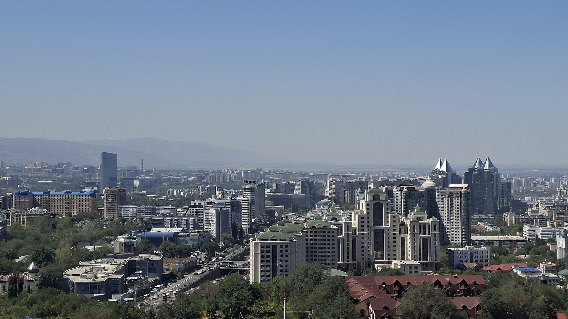 Almaty cityscape