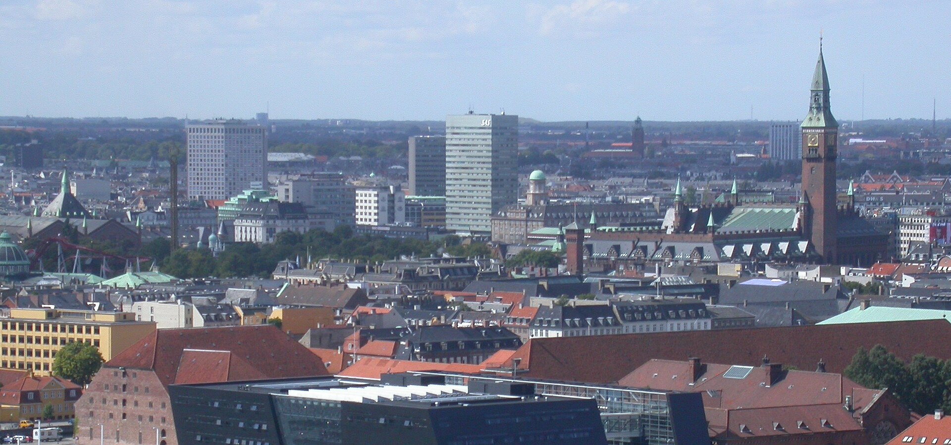 Copenhagen cityscape