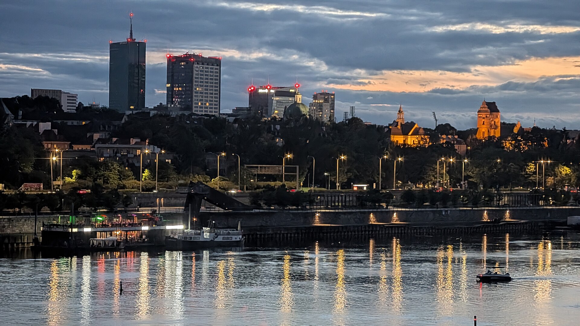 Warsaw cityscape