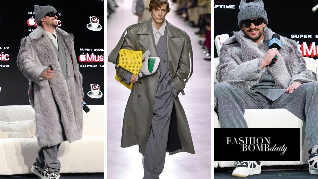 Bad Bunny Debuts Bottega Veneta SS26 & Adidas BadBo 1.0 at Super Bowl LIX