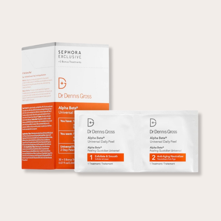 Dr. Dennis Gross Daily Peel Pads box.