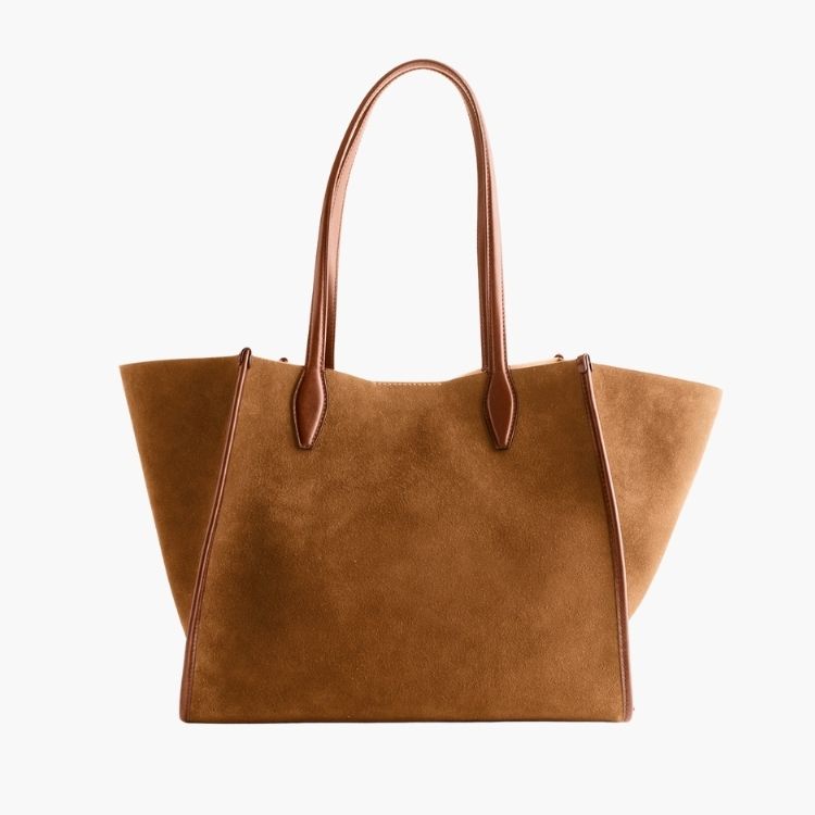 Lexington Oversized Tote showing its spacious capacity.