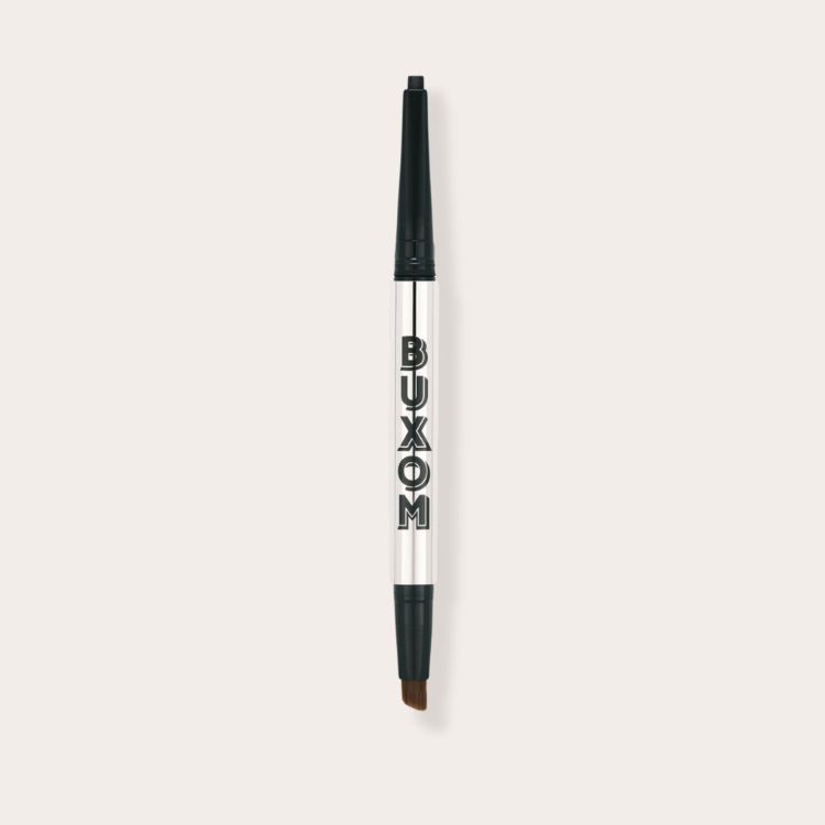 Buxom Powerline Lasting Eyeliner with its built-in smudger tip.