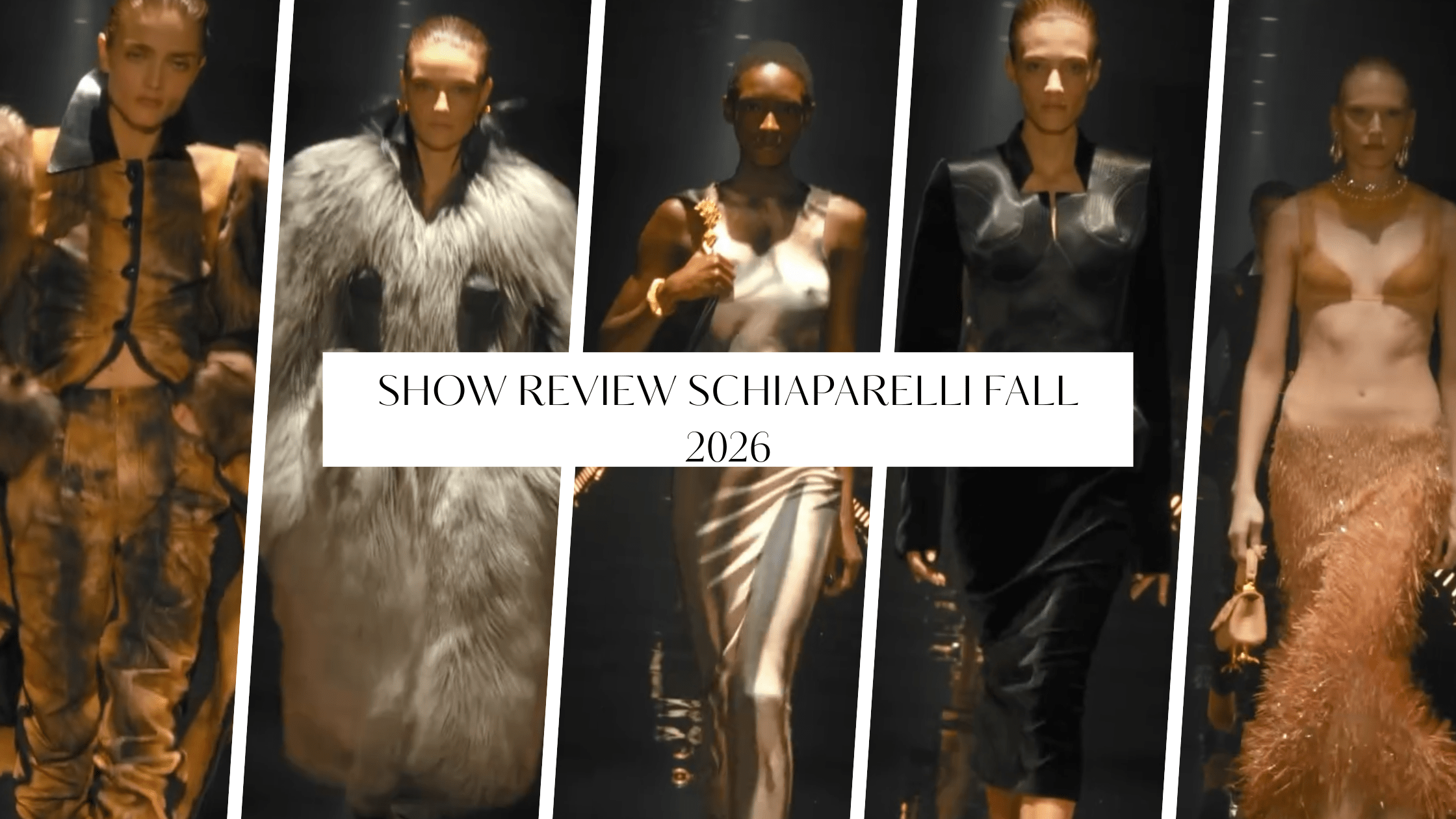 Inside Schiaparelli’s Fall/Winter 2026 'The Sphynx': Daniel Roseberry’s Louvre Masterpiece
