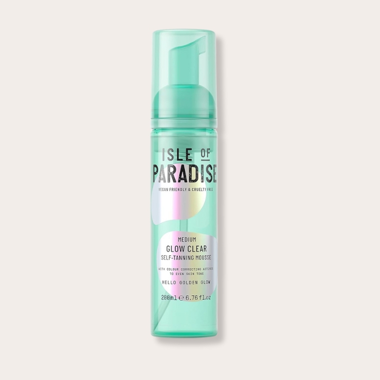 Isle of Paradise Clear Self-Tanning Mousse.