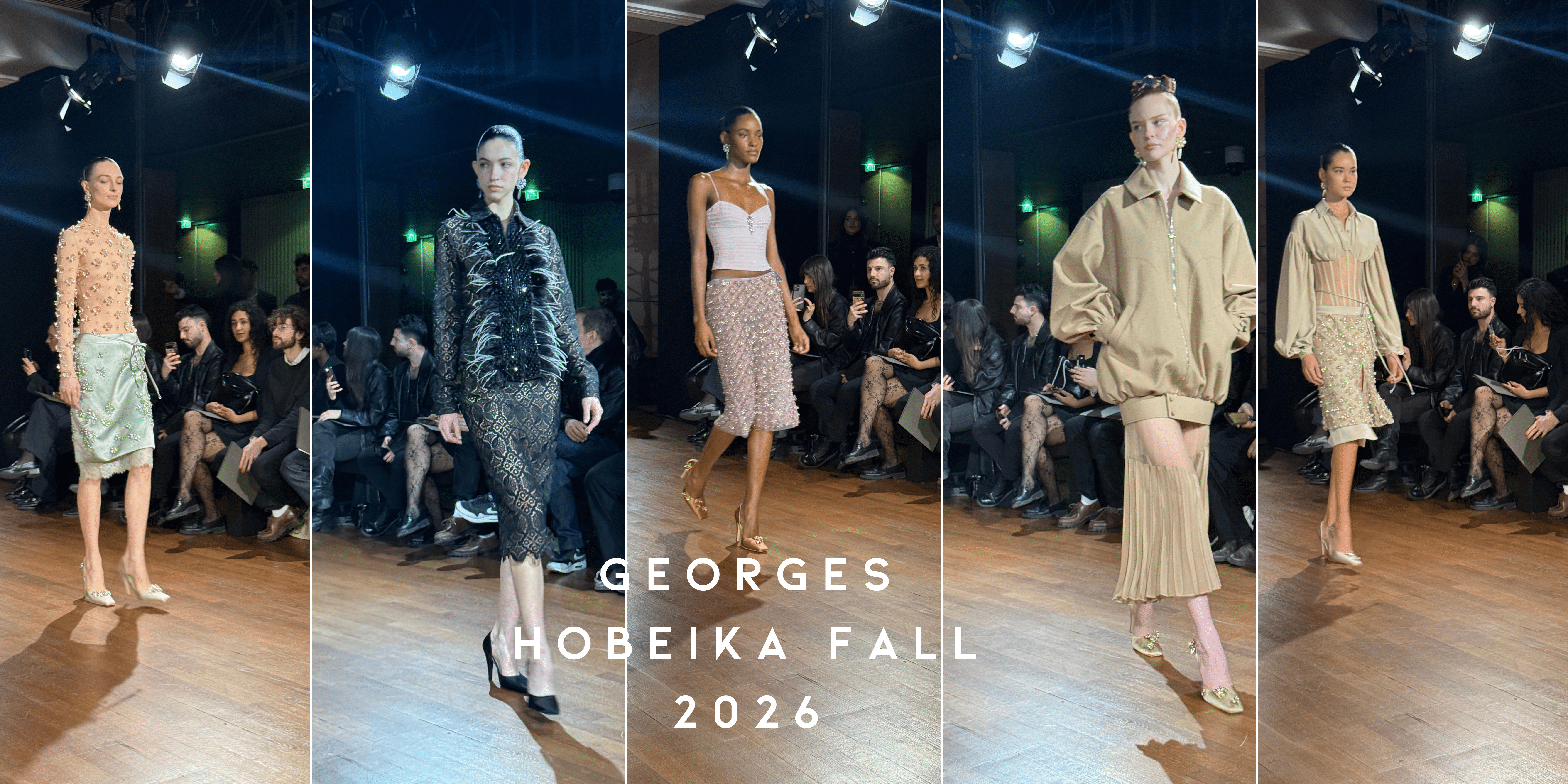 Georges Hobeika Fall 2026: Lace, Feathers & New Glamour