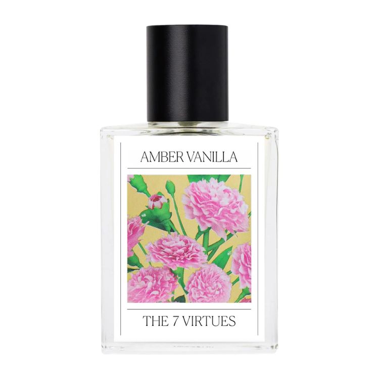 Bottle of The 7 Virtues Amber Vanilla Eau de Parfum