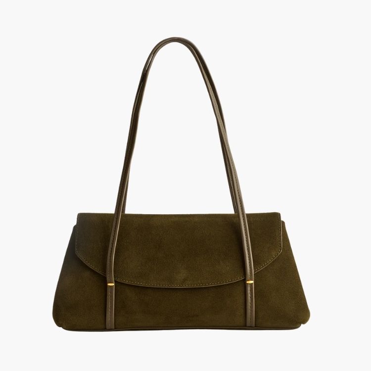 Lexington Shoulder Bag in a rich neutral leather tone.