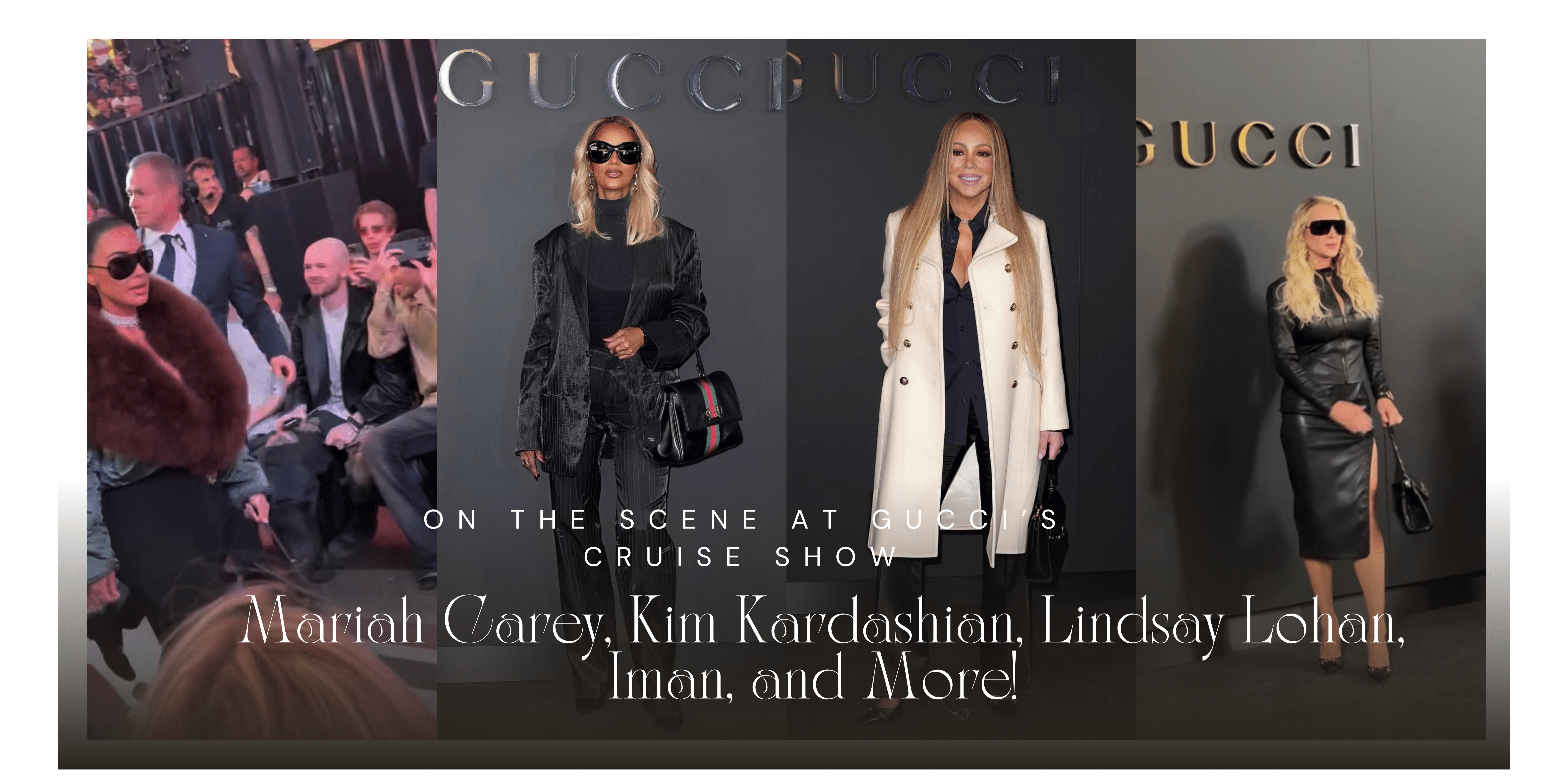 Gucci Cruise 2026 Fashion Show: NYC Times Square