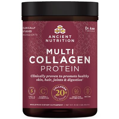 Ancient Nutrition Multi Collagen Protein container.